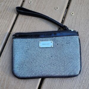 Nine West Silver Wristlet
